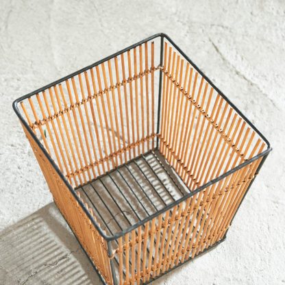 ヴィンテージ  バスケット(蓋つき) - 画像 (5)