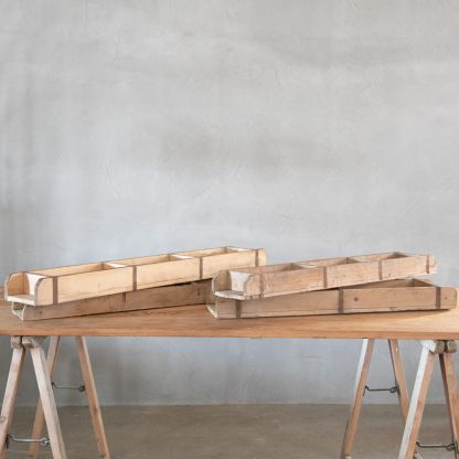 アンティーク Wood トレイ