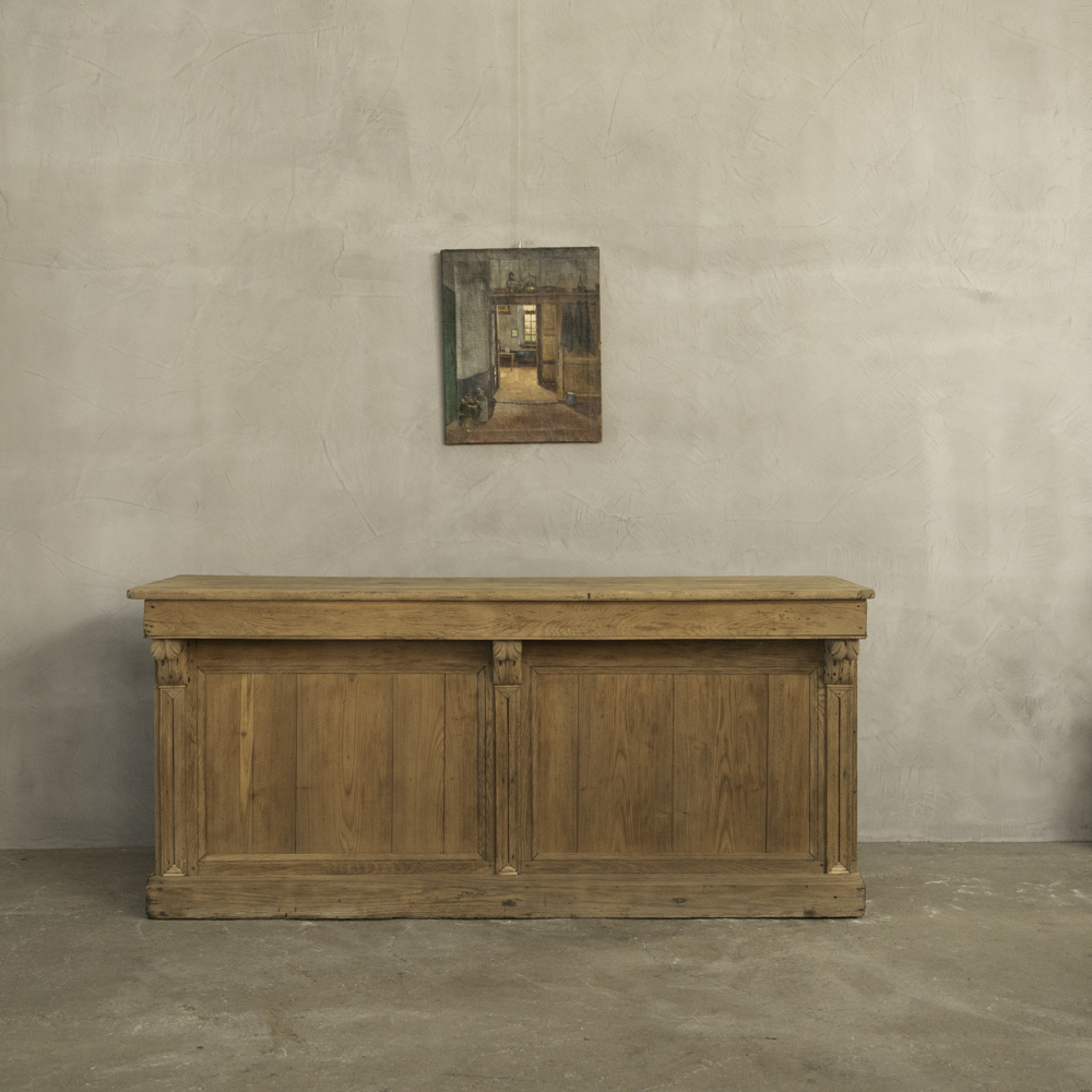 フランスアンティークカウンター - 画像 (2)