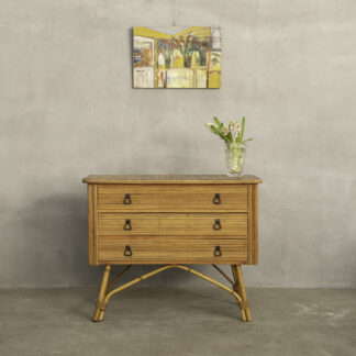 アンティーク バンブーチェスト