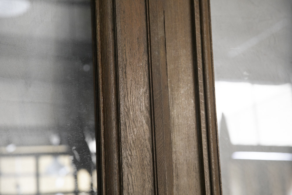 フランス アンティークダブルドア(ガラス入り) - 画像 (4)