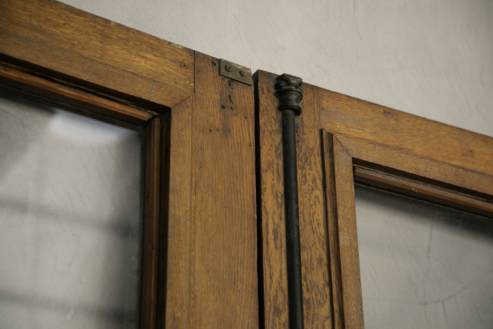 フランス アンティークダブルドア(ガラス入り) - 画像 (14)