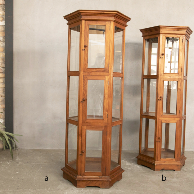 フランスアンティーク ガラスショーケース - 画像 (2)