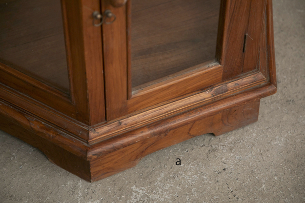 フランスアンティーク ガラスショーケース - 画像 (6)