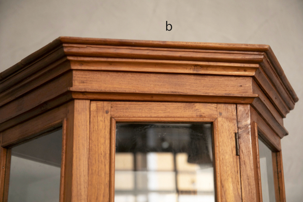 フランスアンティーク ガラスショーケース - 画像 (15)