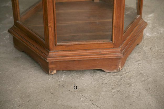 フランスアンティーク ガラスショーケース - 画像 (12)