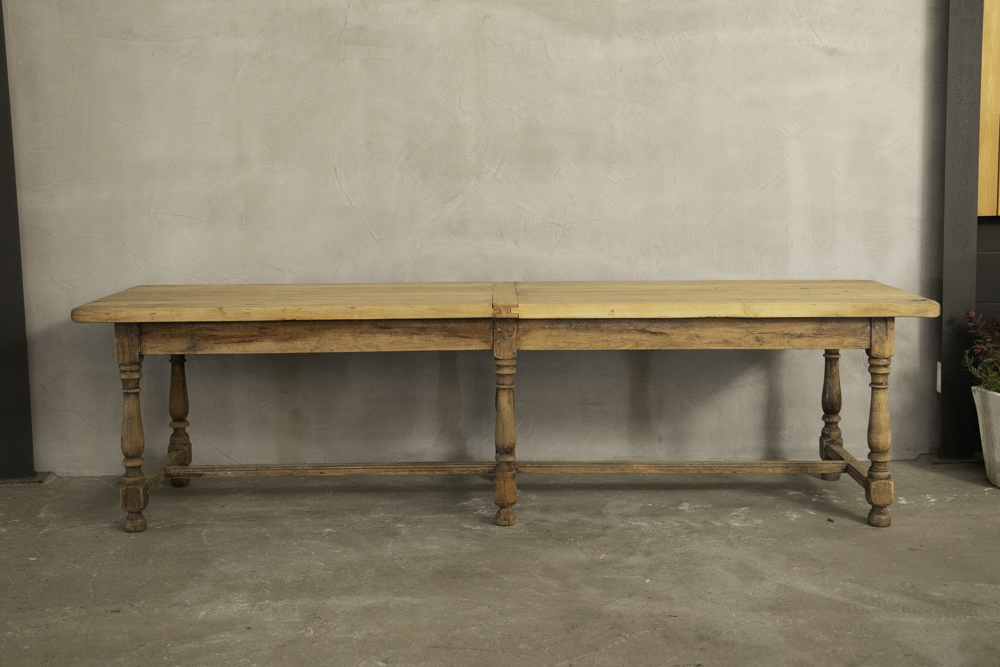 フランス アンティーク リフェクトリーテーブル - 画像 (3)