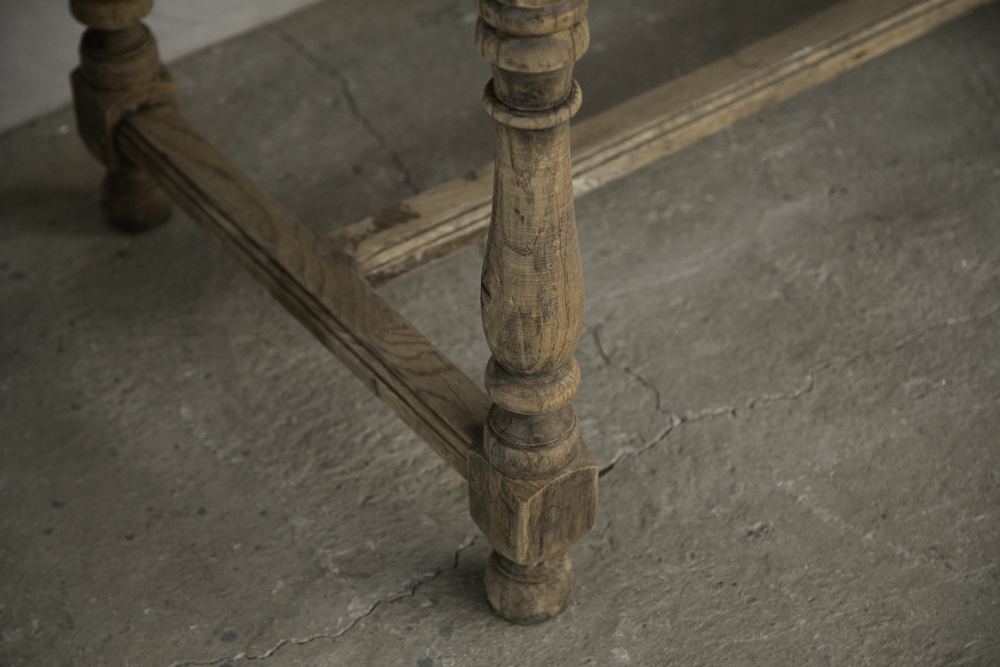 フランス アンティーク リフェクトリーテーブル - 画像 (6)