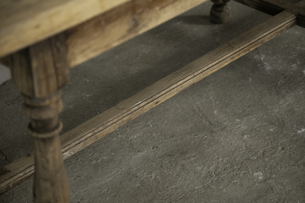 フランス アンティーク リフェクトリーテーブル - 画像 (7)