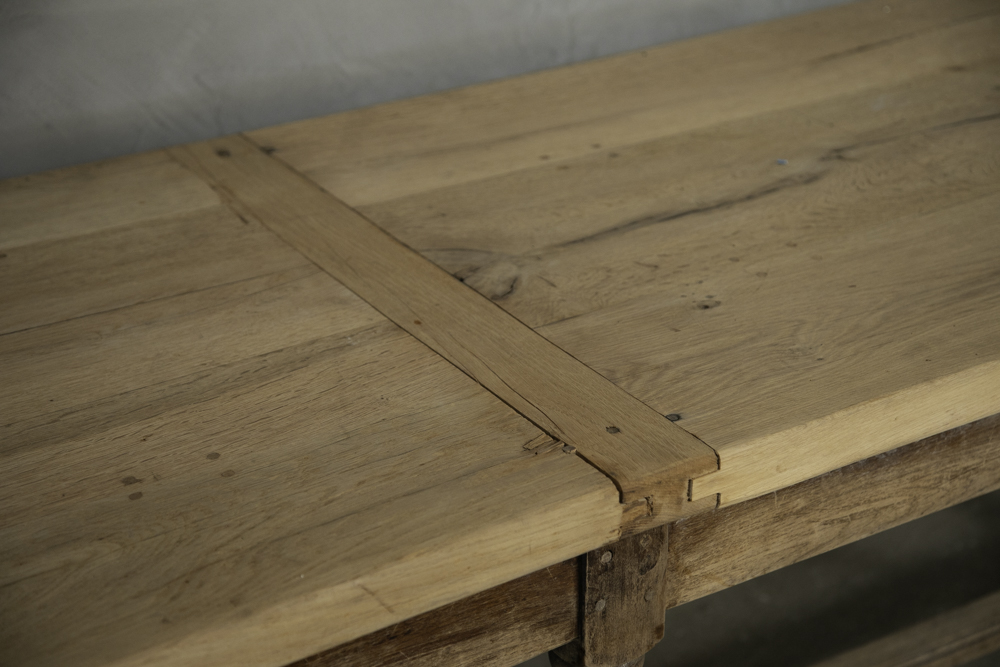 フランス アンティーク リフェクトリーテーブル - 画像 (12)